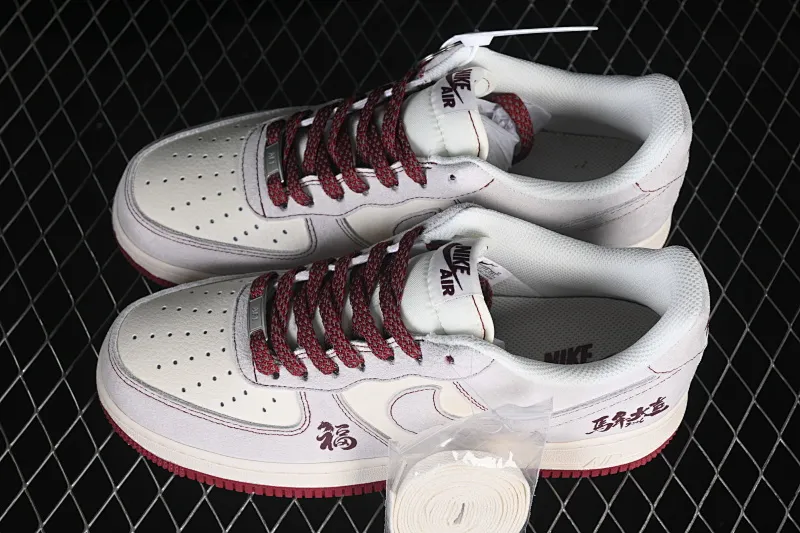 All categories Nk Air Force 1 Air Force series Nk Air Force 1 Low Air Force low-top Nike Air Force 1'07 Low Good luck in the Year of the Horse, good luck and good luck Air Force 1 low-top casual sneakers FC1688-261